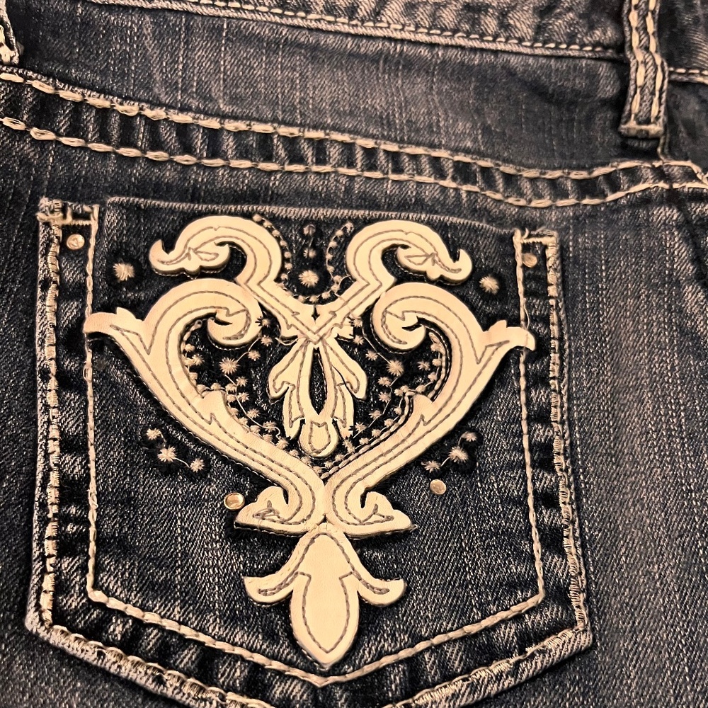 Miss Me Women's Jeans Size 13/14 Short Never Worn Boho Hippie